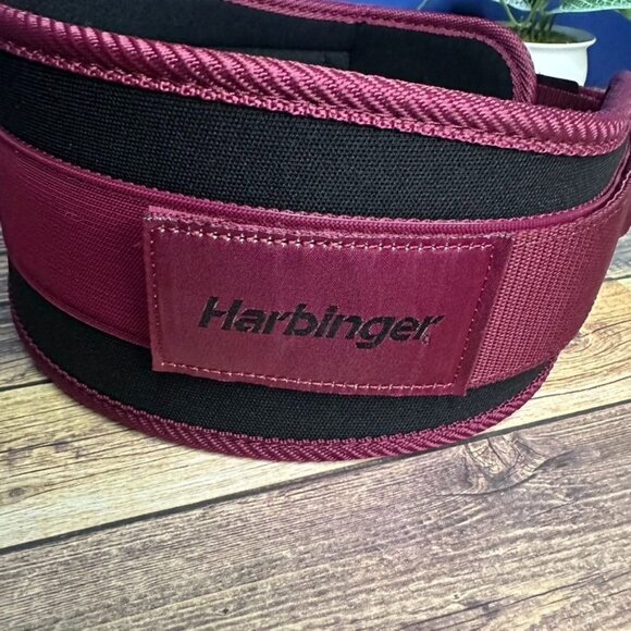 NWOT Harbinger Foam Core Belt 4.5" for Lifting Size Large (Merlot) - Picture 4 of 13